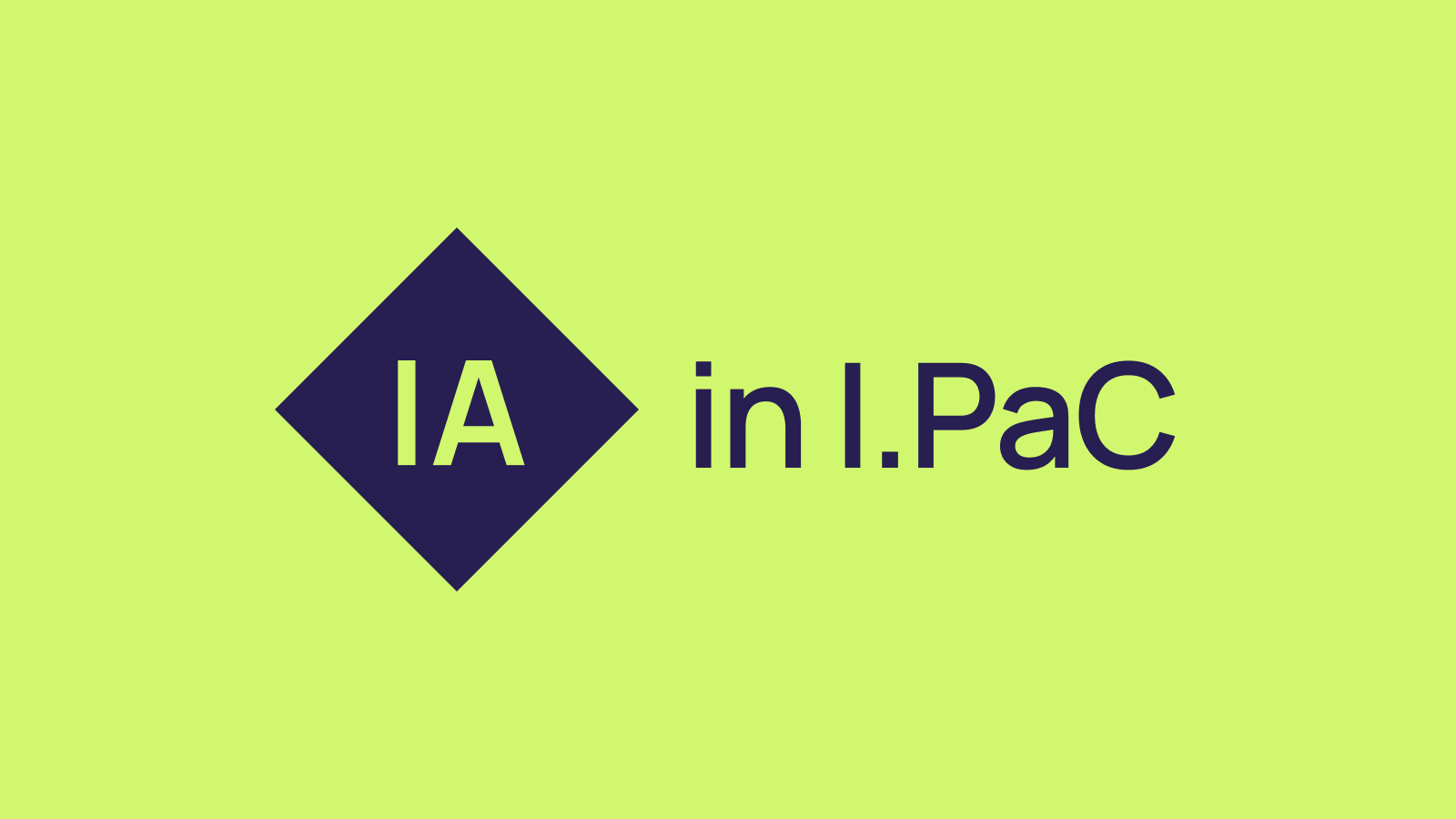 IA in I.PaC