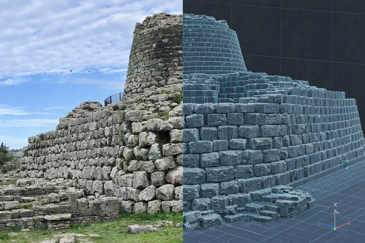 Ecomic per “Twin It!”: il complesso nuragico di Santu Antine