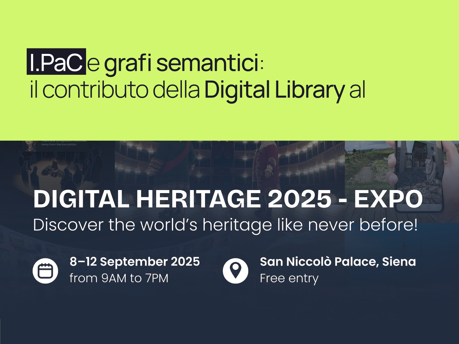 I.PaC e grafi semantici: il contributo della Digital Library al Digital Heritage 2025